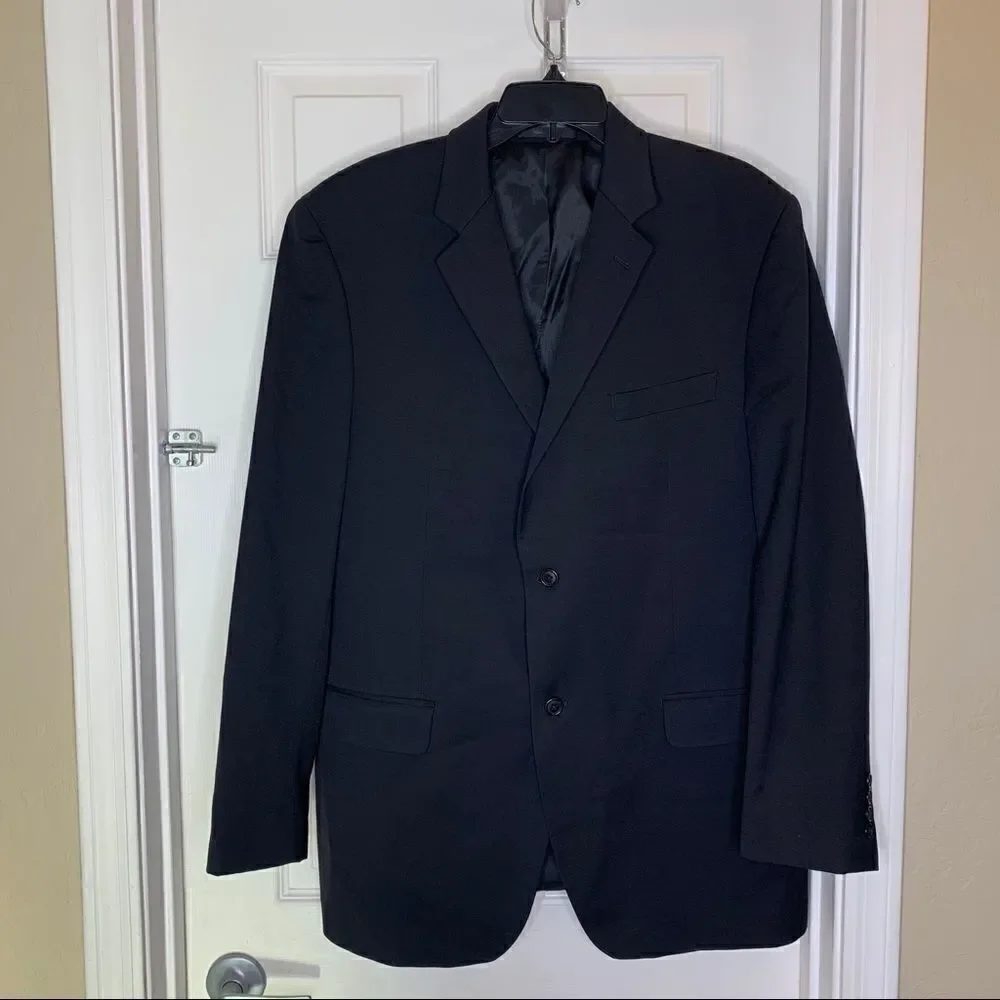 Calvin Klein Black Men’s Sports Coat Size 43L